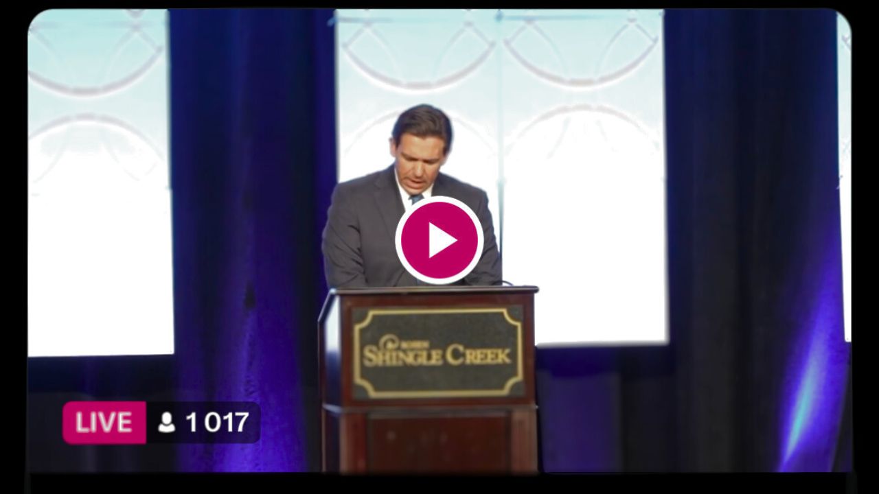 LIVE: Governor DeSantis Speaks at the Florida Parent Educators Association’s Homeschool Convention