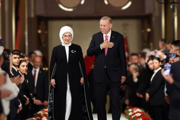 Erdogan is sworn in as President of Turkey for a five-year term