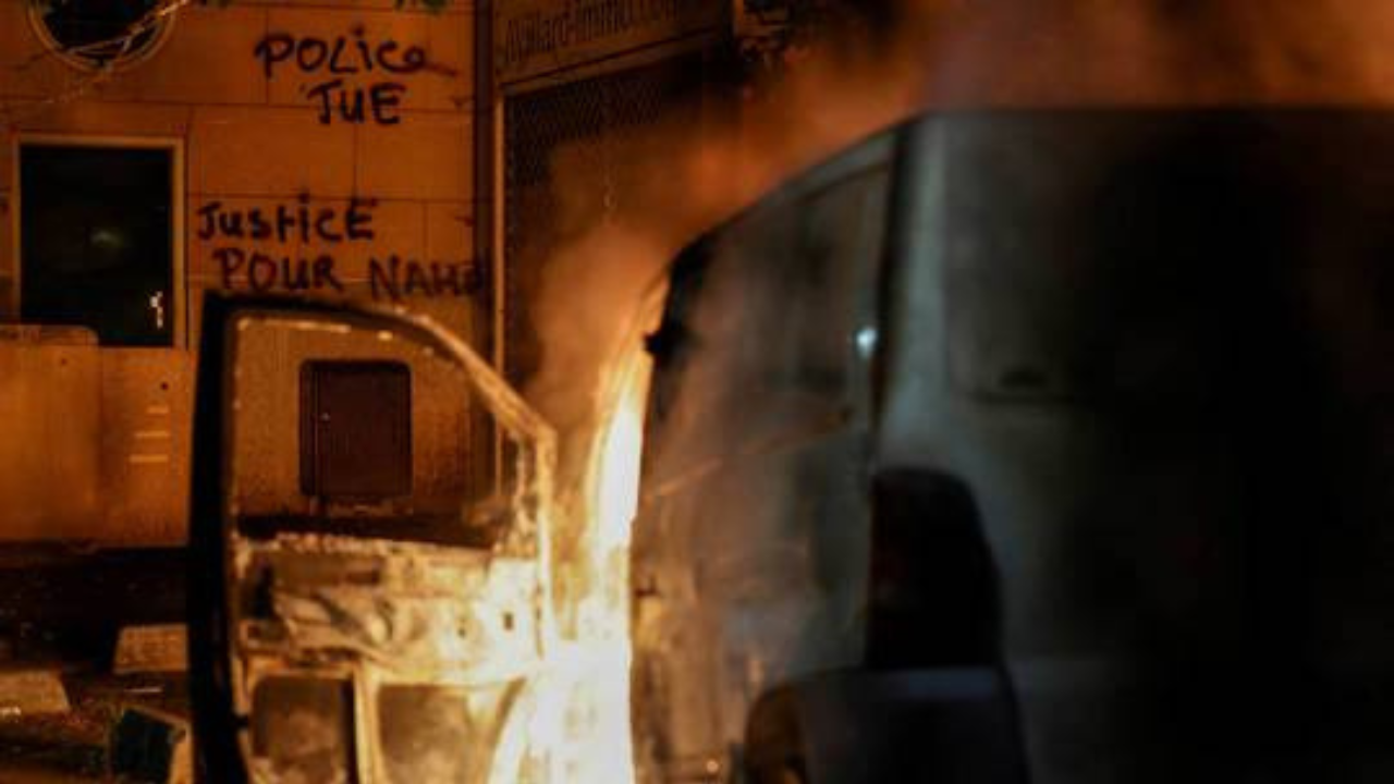 France is experiencing its second night of rioting