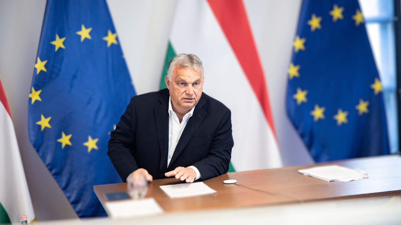 "Putin remains strong," Orban says, adding that peace in Ukraine is in the hands of the United States