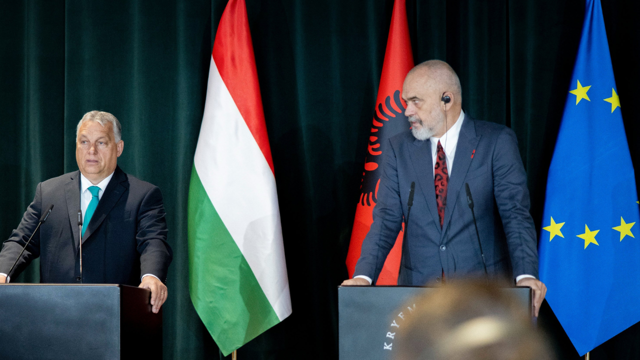 Viktor Orban visits Albania