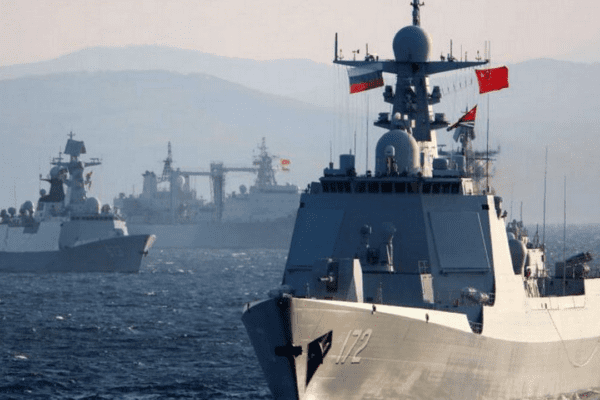 China, Russia joint naval and air exercises in the Sea of Japan