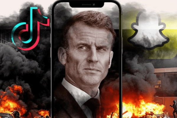 Macron is considering banning social media if rioting continues