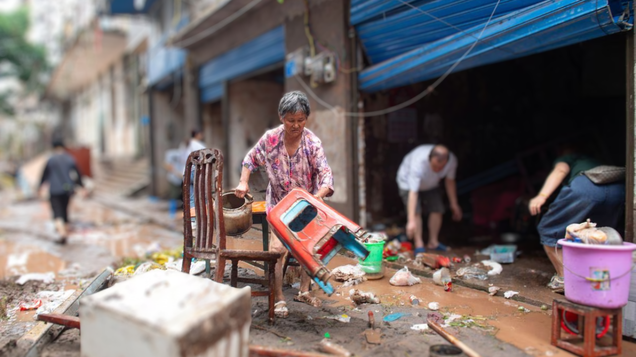 Rain Floods South-West China, Killing 15