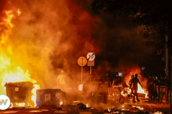 Violent protests continue, causing turmoil around France