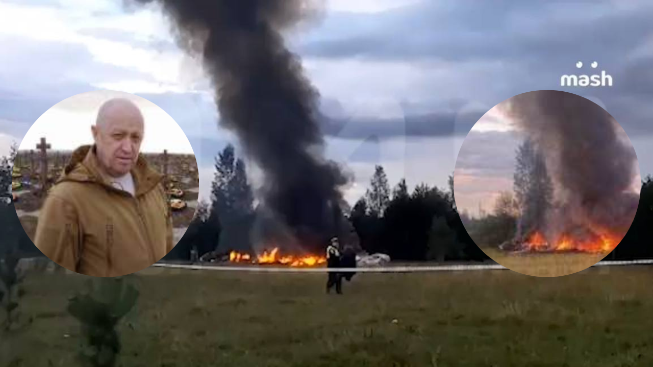 'Wagner boss plane disaster' is depicted on video