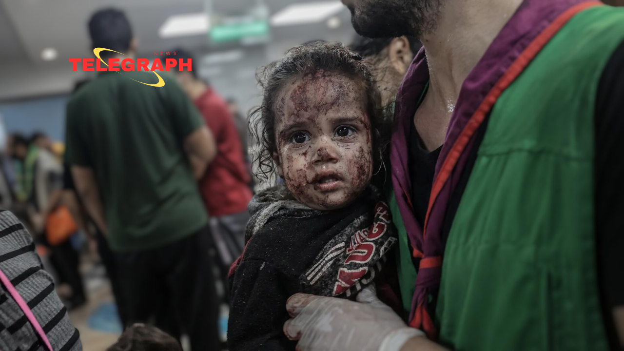 Horrifying Scene! Gaza hospital attacked by Israel; more than 500 people are killed