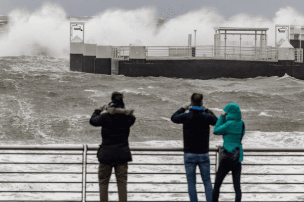 Flensburg: Worst-In-Century Storm To Hit Germany 