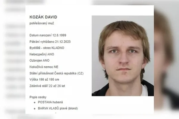 He killed his father, then massacred at the university, 15 victims from the attack in Prague, the author a 24-year-old student David Kozak