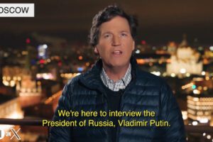 American presenter Tucker Carlson will interview Putin